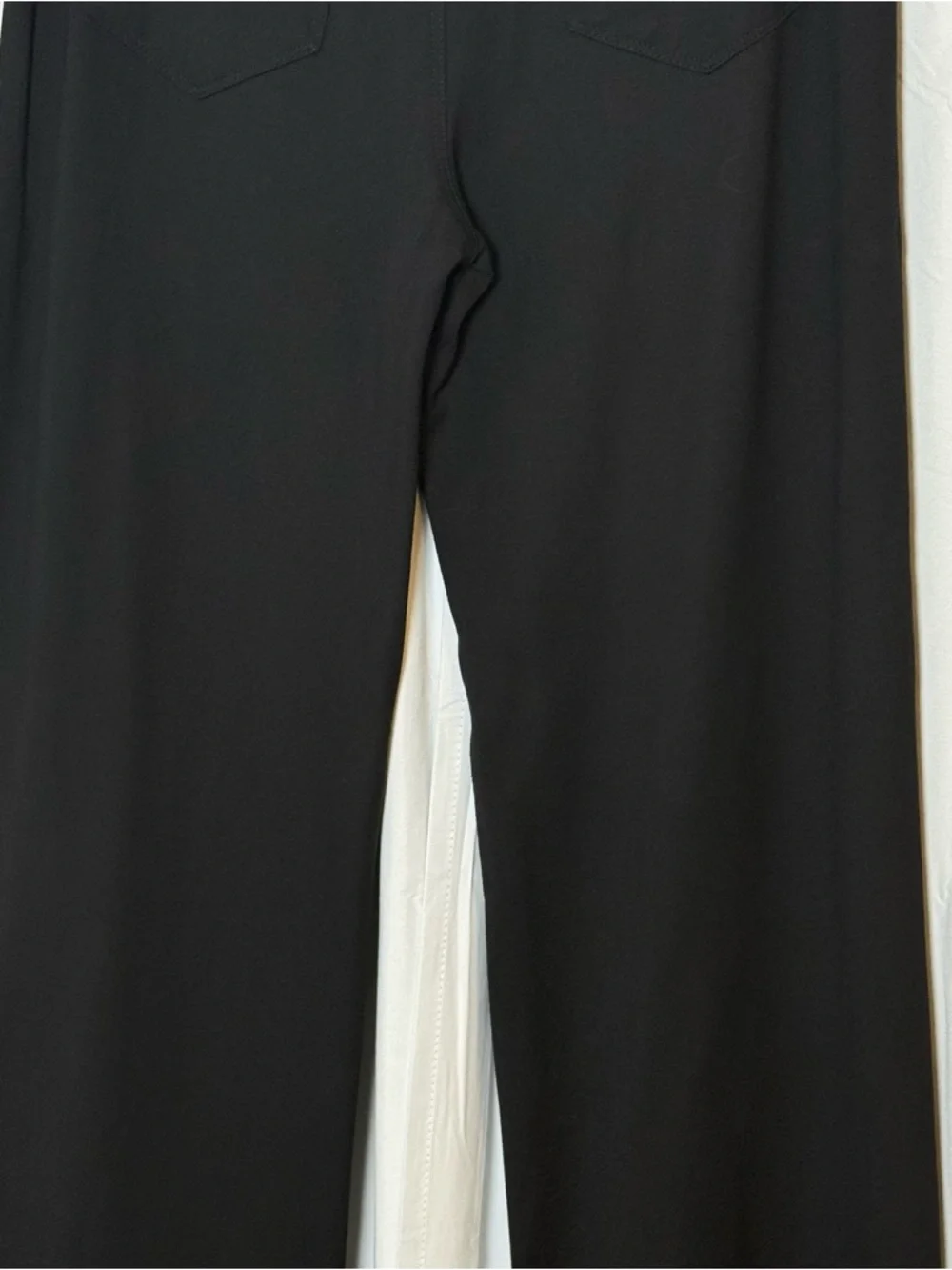 L’Agence Clayton High Rise Wide Leg Ponte Pants Black Size 30 - Picture 9 of 13